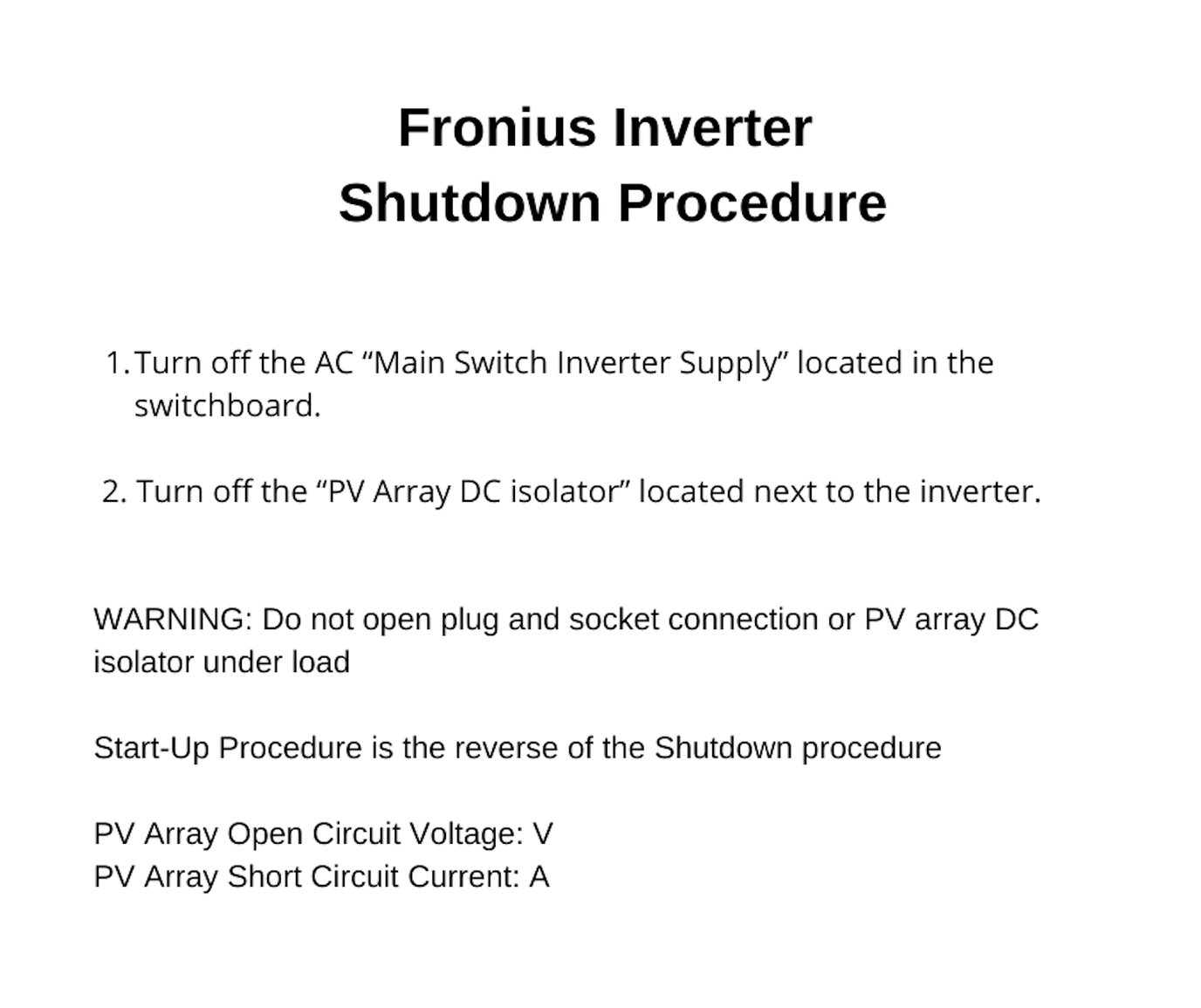 How To Restart Your Fronius Inverter
